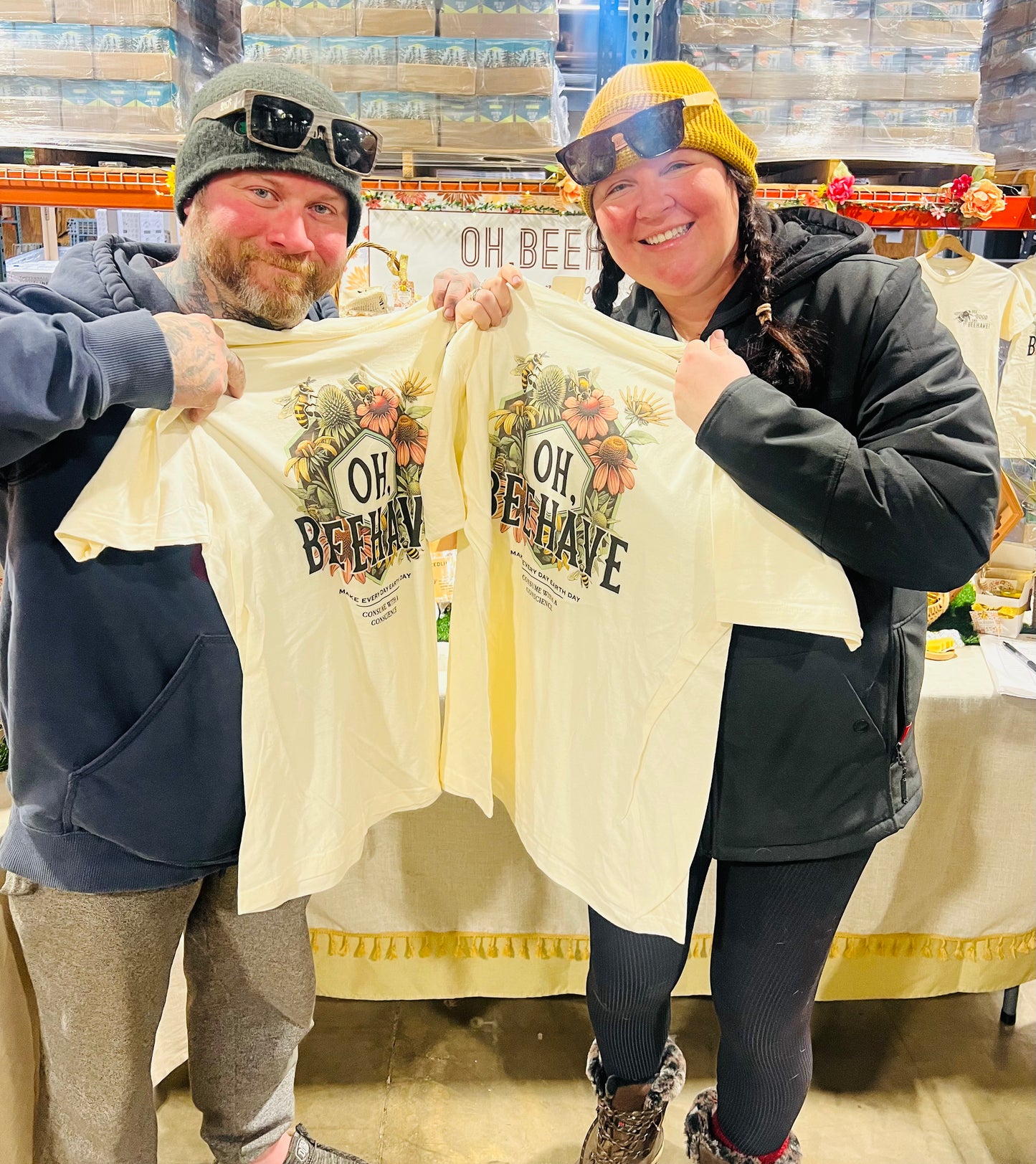Bee Good & Beehave Bee-Shirt (T-shirt)
